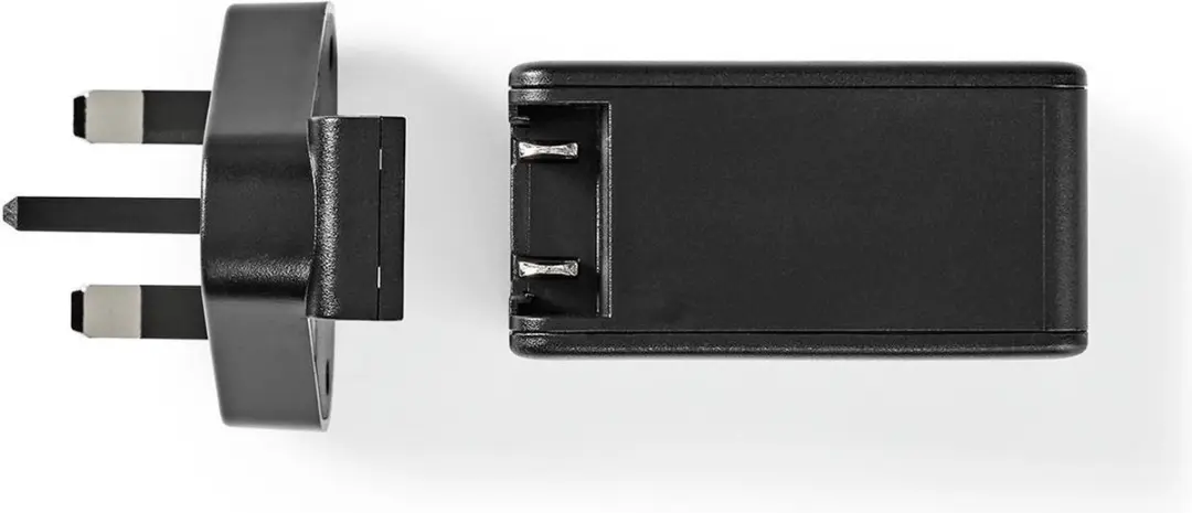 Nedis WCPD30W110BKUK Oplader 48W - 2x USB - Zwart