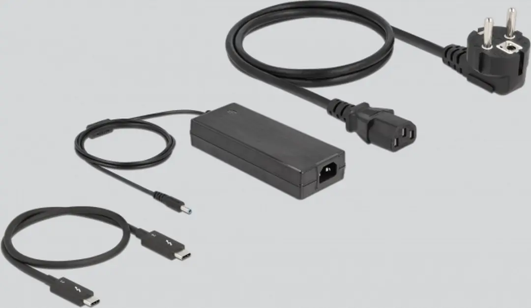 Delock 87777 Thunderbolt 3 Docking Station - Grijs