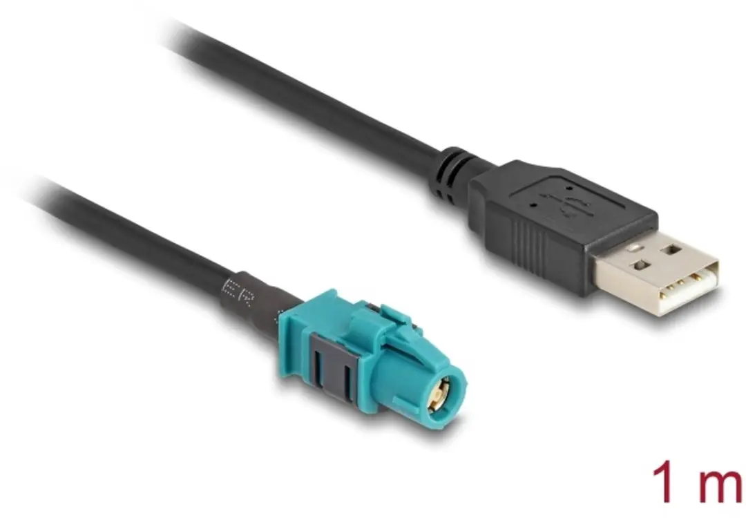Delock HSD Vrouwelijk naar USB 2.0 Type-A Kabel 1m