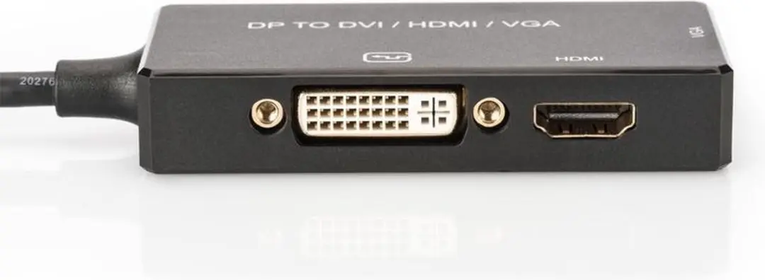 Digitus AK-340418-002-S AV Converter - DisplayPort/HDMI/DVI/VGA - 4K