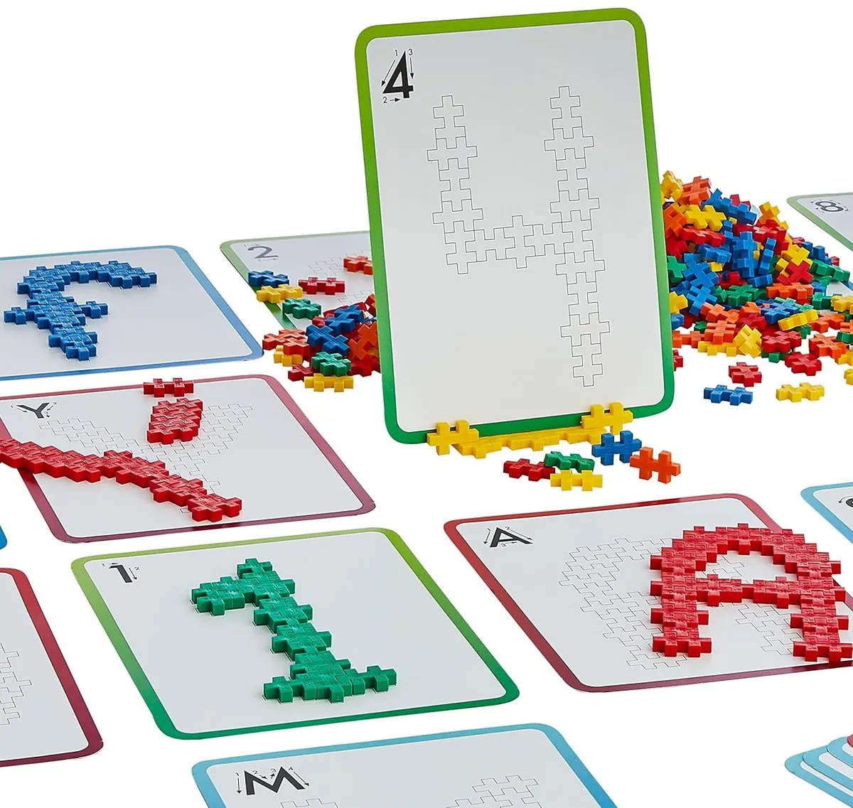 Plus-Plus Learn to Build ABC/123 Bouwset 600 Stuks - Vanaf 5 jaar