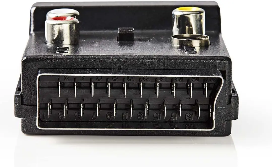 Nedis SCART-Adapter CVGP31903BK - Zwart