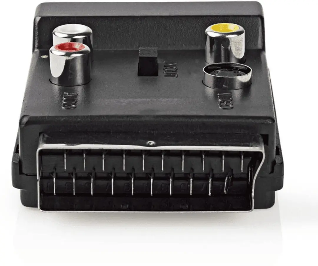 Nedis SCART-Adapter CVGP31903BK - Zwart - afbeelding 6 van 6