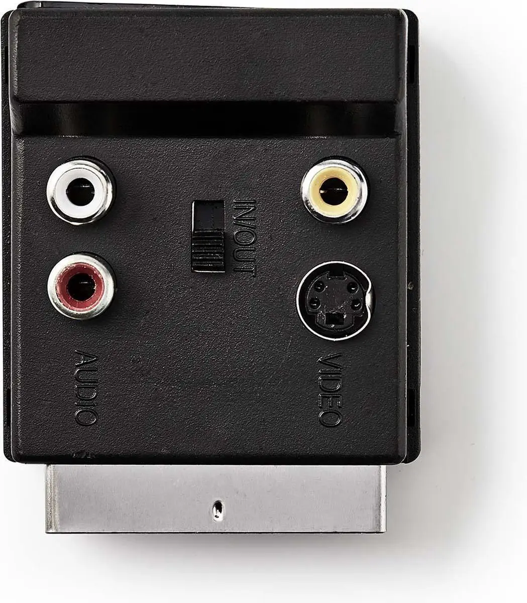 Nedis SCART-Adapter CVGP31903BK - Zwart