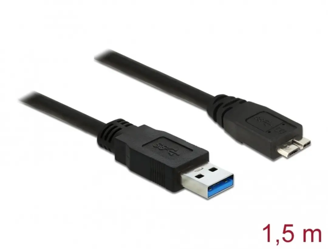 Delock USB 3.0 A naar Micro-B Kabel 1.5m