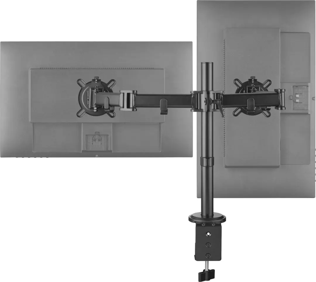 One For All DM2210 Smart-line Monitorsteun 2x - VESA 100x100 - Zwart - afbeelding 6 van 6