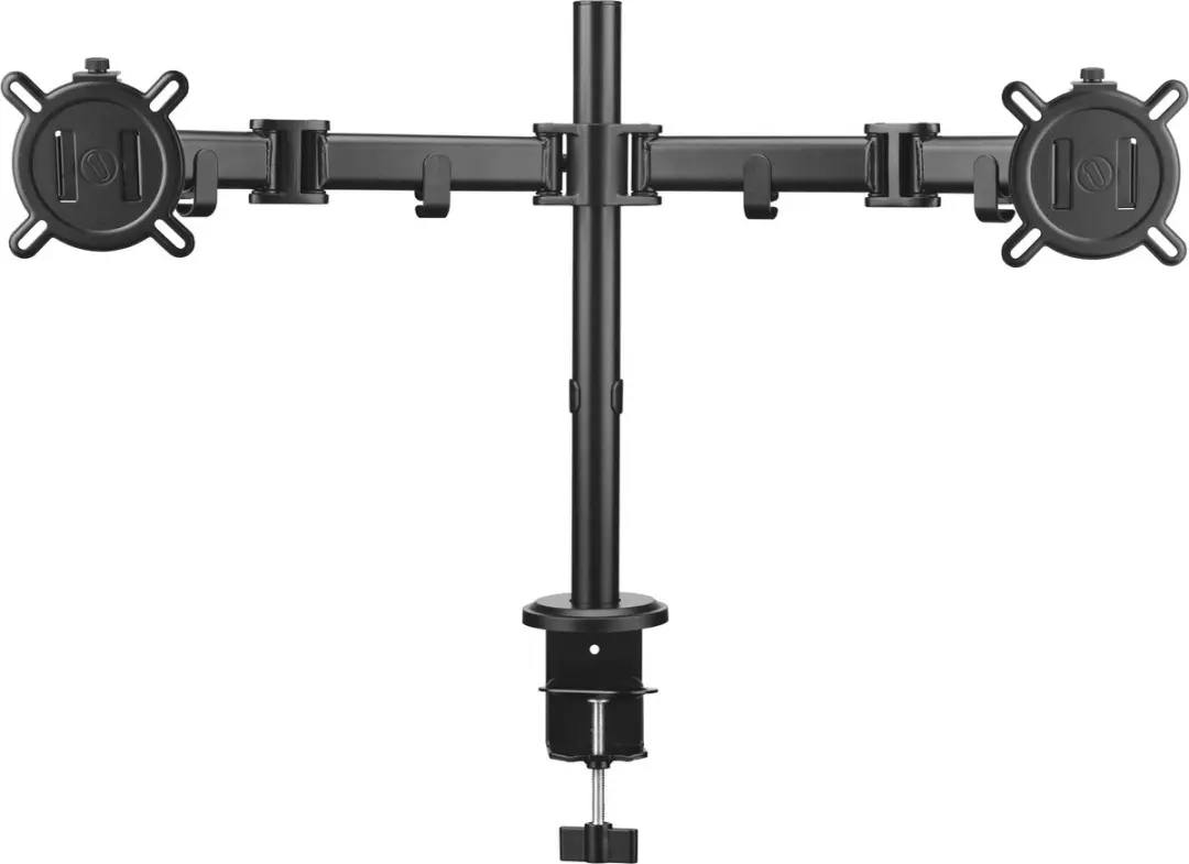 One For All DM2210 Smart-line Monitorsteun 2x - VESA 100x100 - Zwart