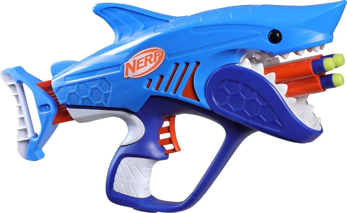 Nerf Sharkfire F8645 Blaster - Multikleur