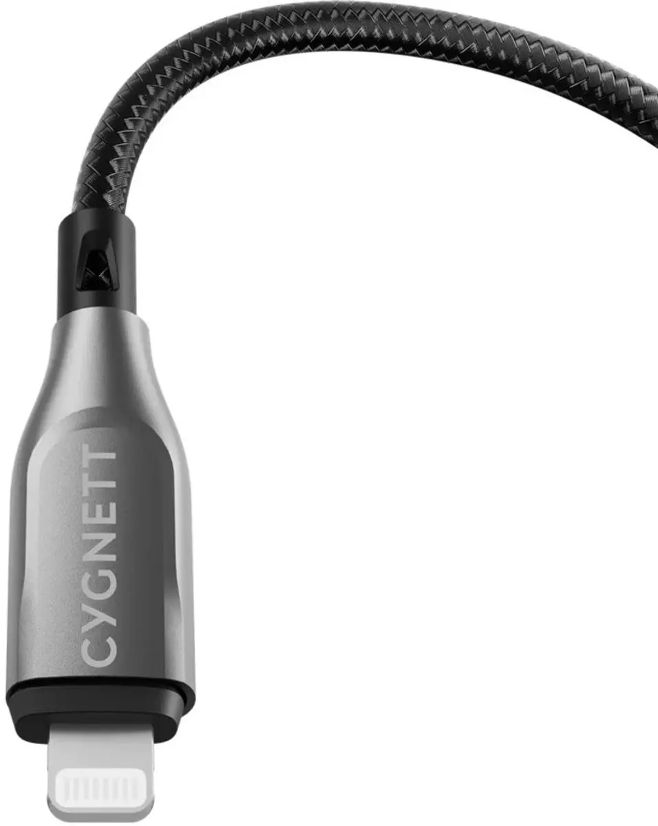 Cygnett USB-A naar Apple Lightning Kabel CY4658PCCAL - 1m - Zwart