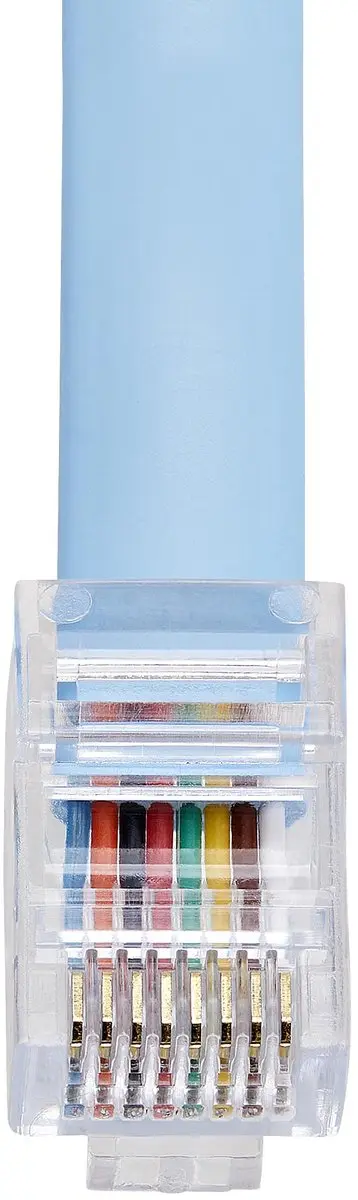Startech Cisco Console Rollover Kabel RJ45 M/M - 1,80m - Blauw - afbeelding 6 van 6