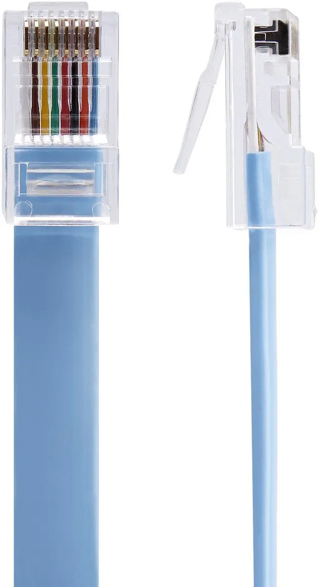 Startech Cisco Console Rollover Kabel RJ45 M/M - 1,80m - Blauw