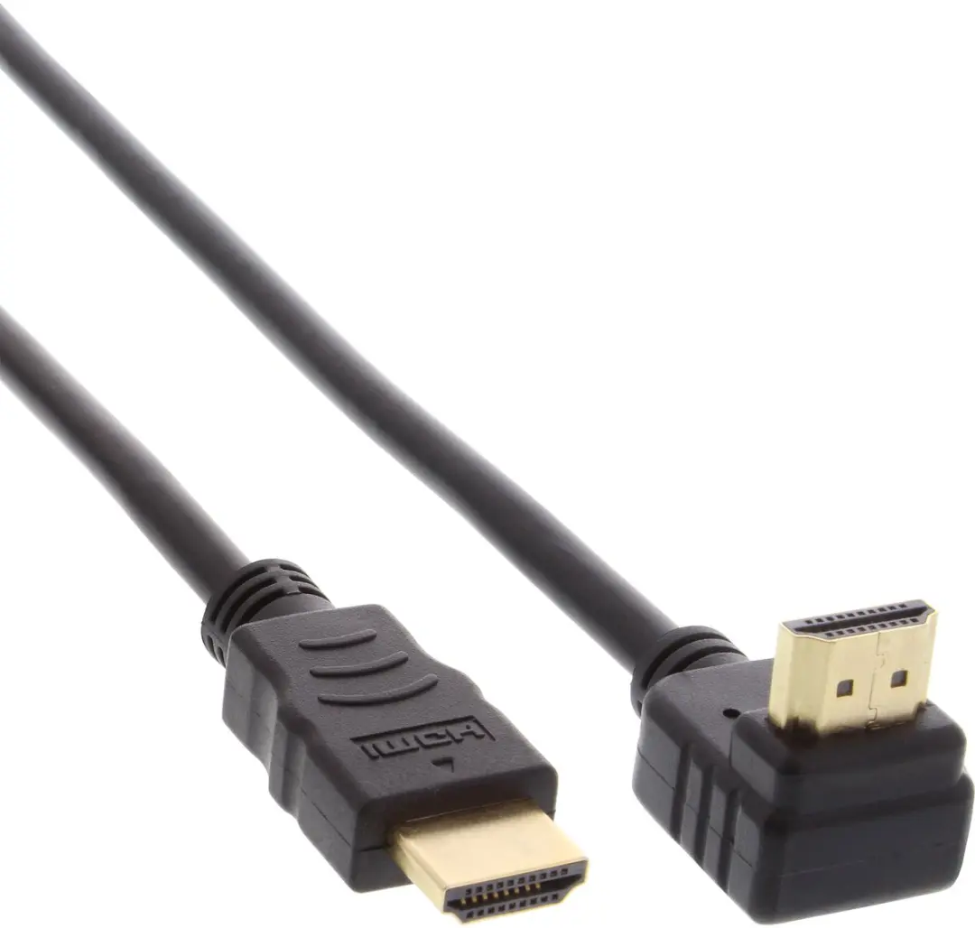 InLine HDMI High Speed Kabel Ethernet Haaks 1,5m - Zwart