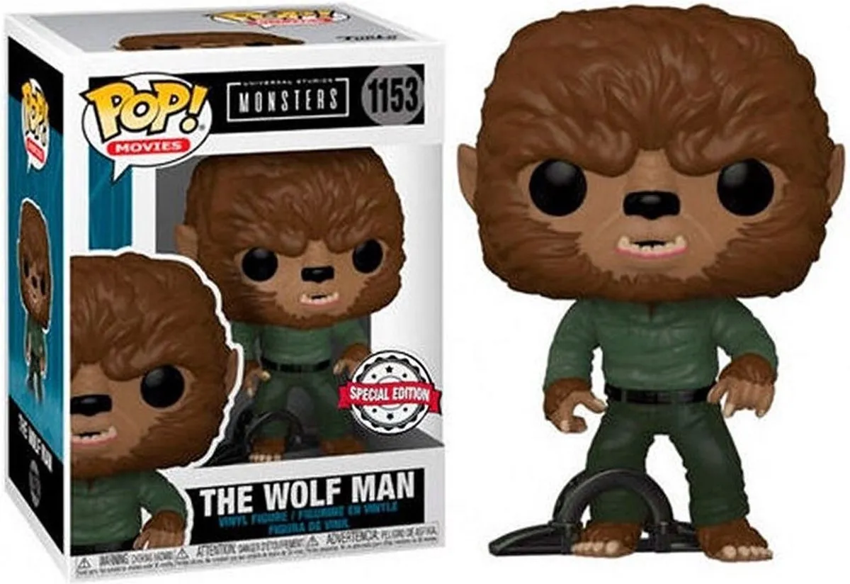 Funko Pop! Universal Monsters Wolfman