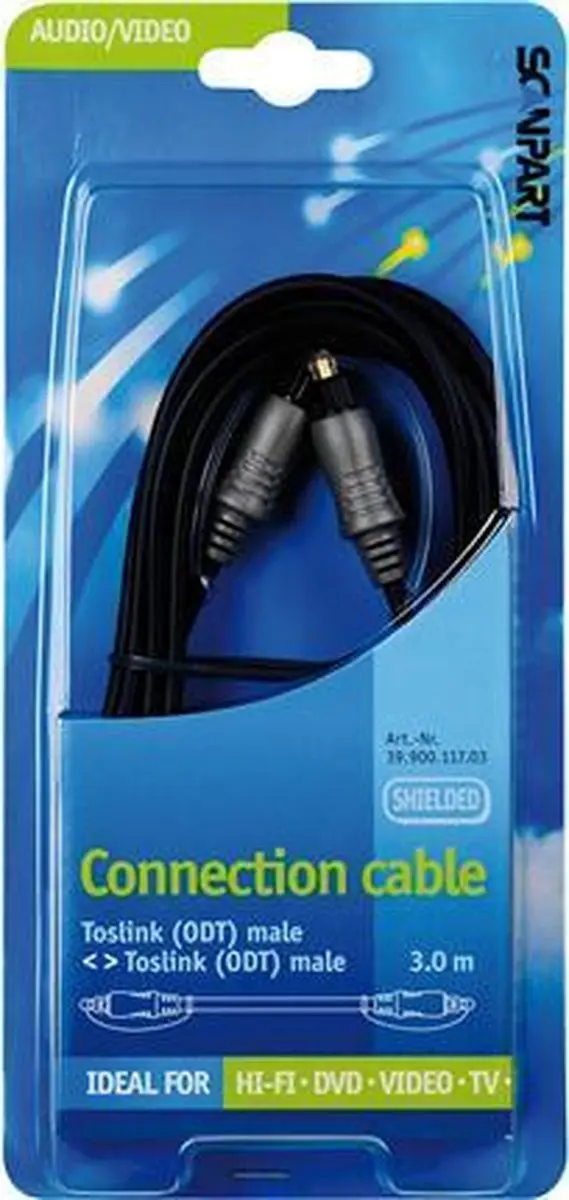 Scanpart Toslink Optische Kabel 3m