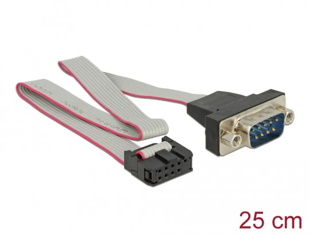 Delock RS-232 Kabel Header Female naar DB9 Male