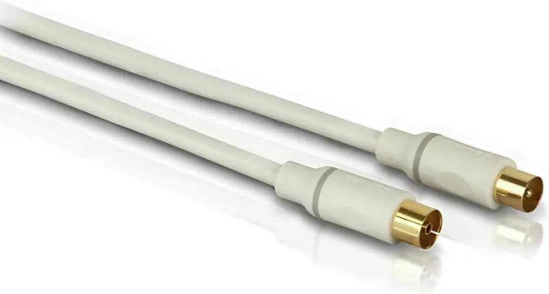 Scanpart Aansluitkabel 9.5mm M-F 1.5m Wit