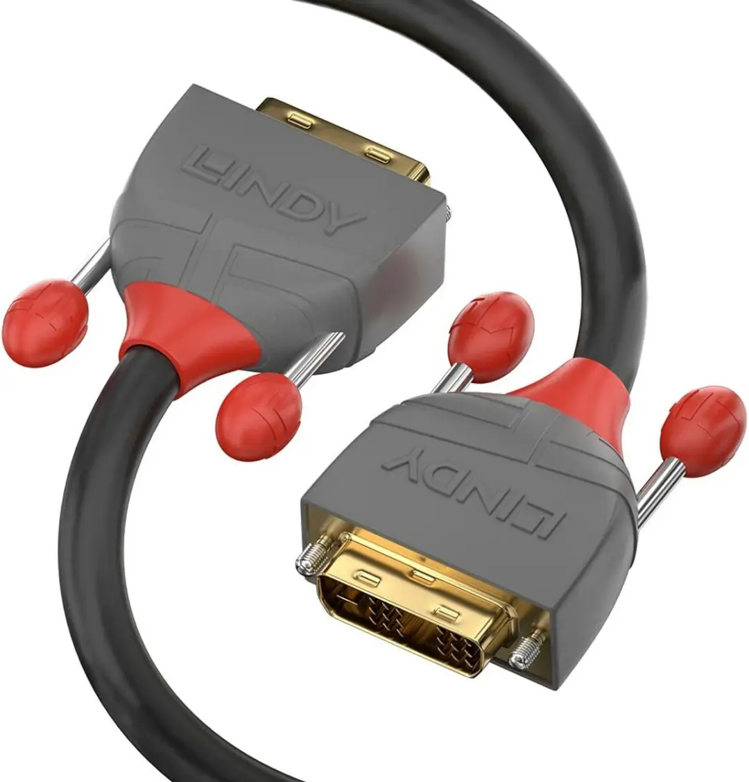 Lindy DVI-D Kabel 25m - 18+1-polig - Zwart