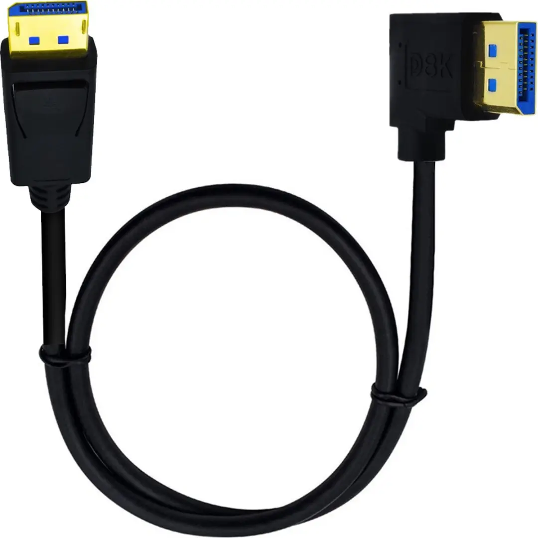NÖRDIC DPDP-N2011 DisplayPort Kabel 8K60Hz - 1m - Zwart