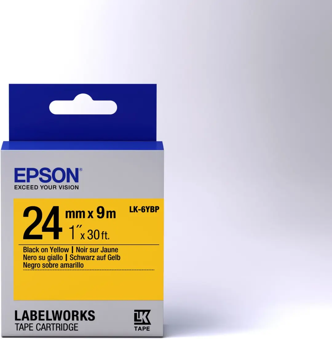 Epson LK-6YBP Label Cartridge Pastel Tweekleurig 24mm