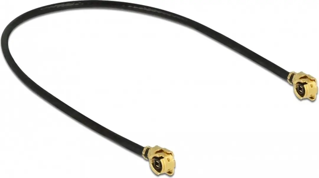 Delock MHF I (v) Kabel Micro Coax 1,13mm 50 Ohm - 0,10m