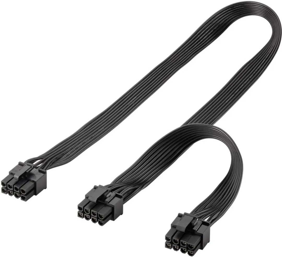 Goobay 8-Pin naar Dual 6+2-Pin PCIe Voedingskabel