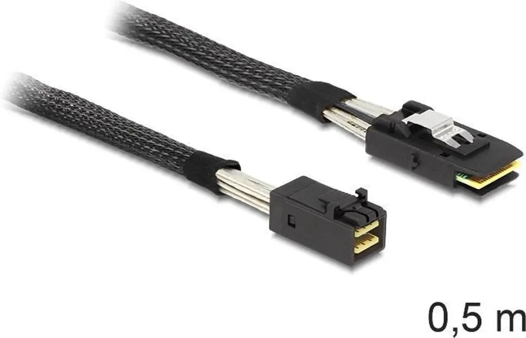 Delock Mini-SAS HD SFF-8643 naar SFF-8087