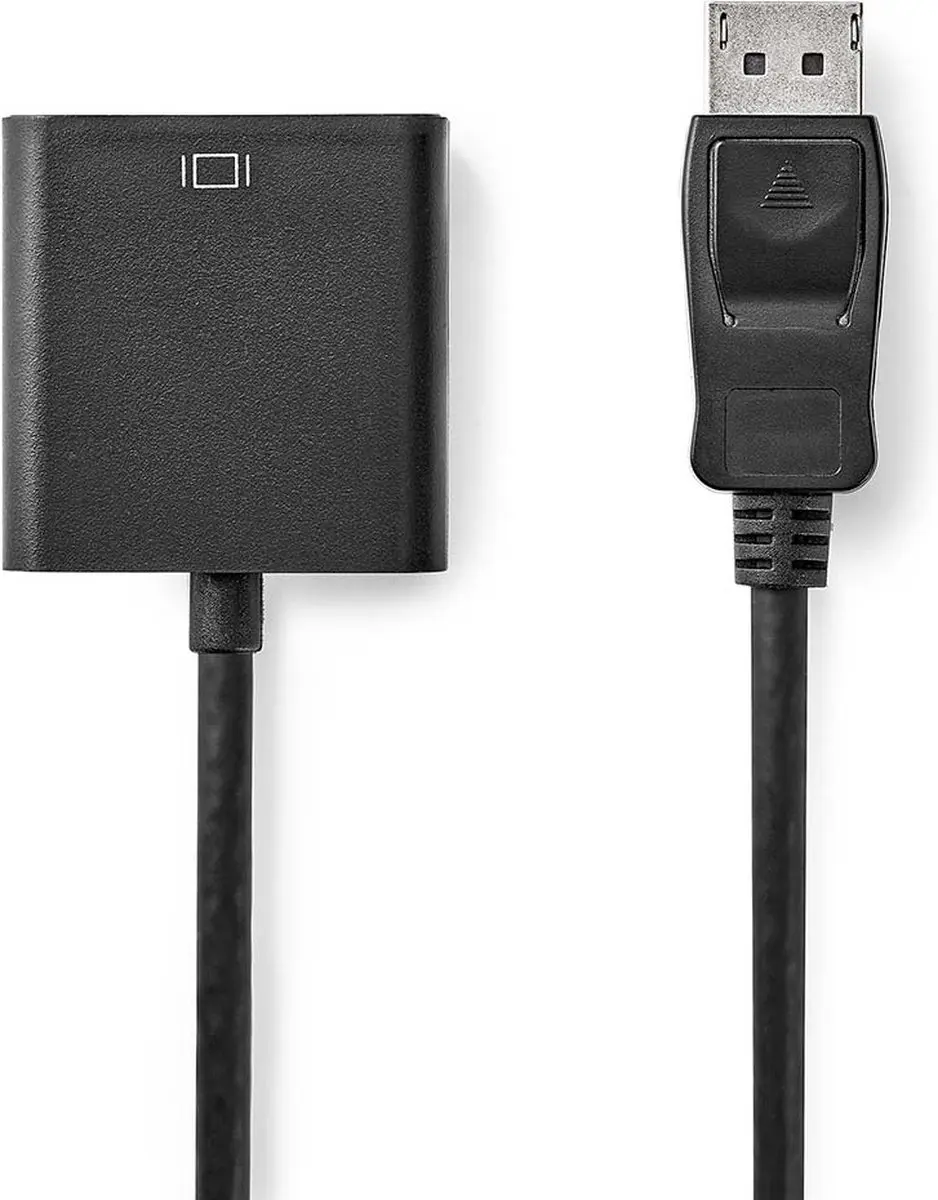 Nedis DisplayPort naar DVI-D Adapter 1080p - CCGB37250BK02 - Zwart