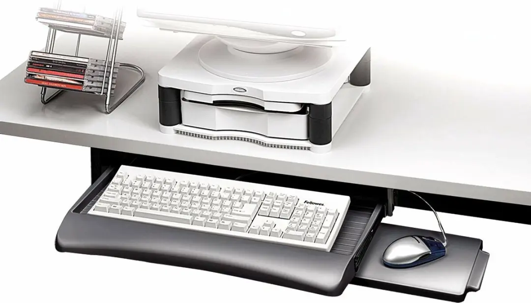 Fellowes toetsenbord houder Underdesk toetsenbordlade instelbaar