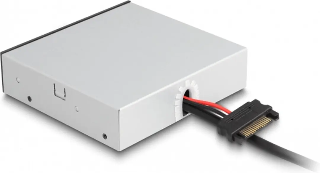 Delock 3.5" USB 5Gbps Frontpanel 7x USB-A - Zwart/Grijs