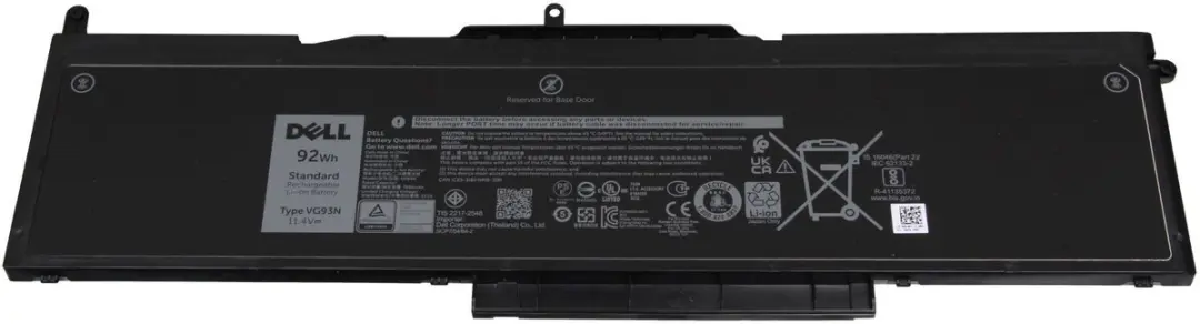 Dell NY5PG Laptopbatterij 92Wh