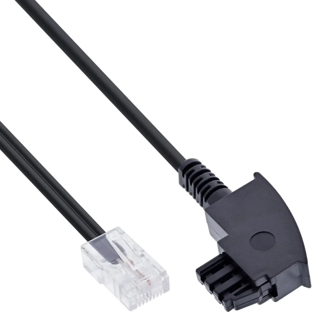 InLine TAE-F naar RJ45 Kabel 0,5m