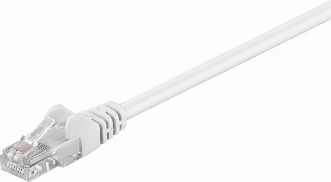 Goobay CAT5E Netwerkkabel RJ45 Wit 15m