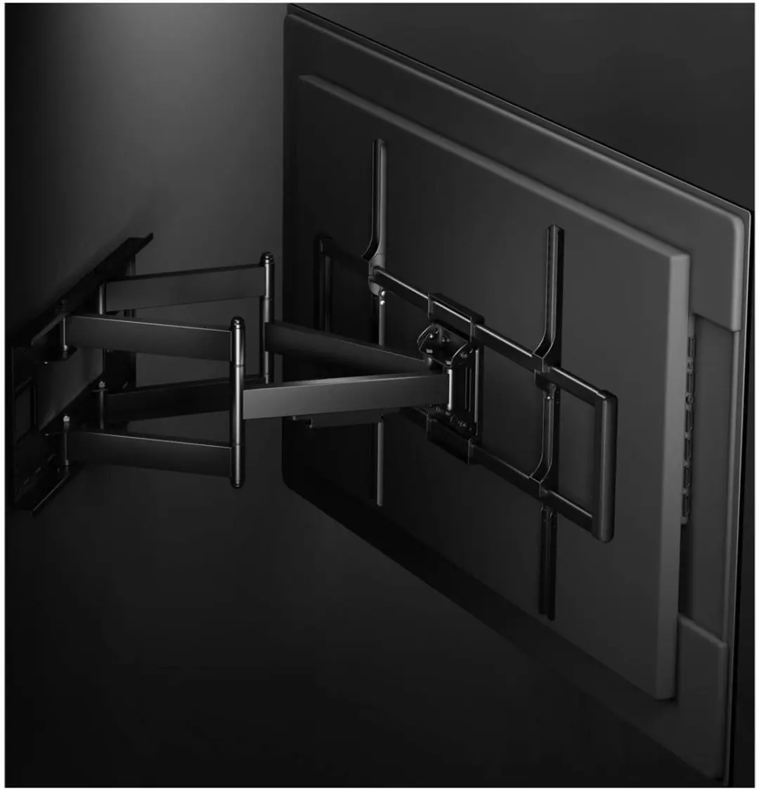 SpeaKa Professional SP-TVM-1300 TV-Beugel 120cm - Kantelbaar & Zwenkbaar - Zwart