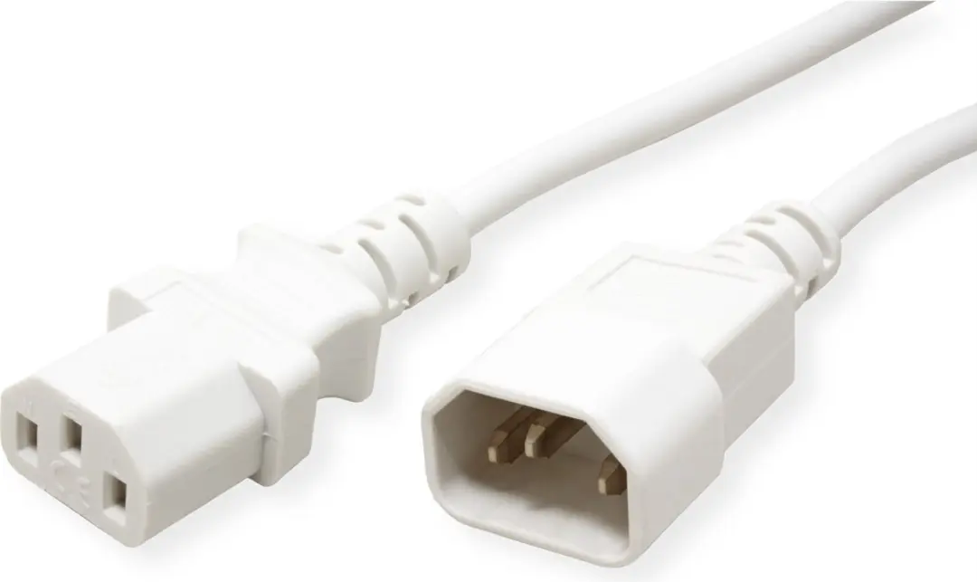 Value IEC C14-C13 Stroomverlengkabel 1,8m