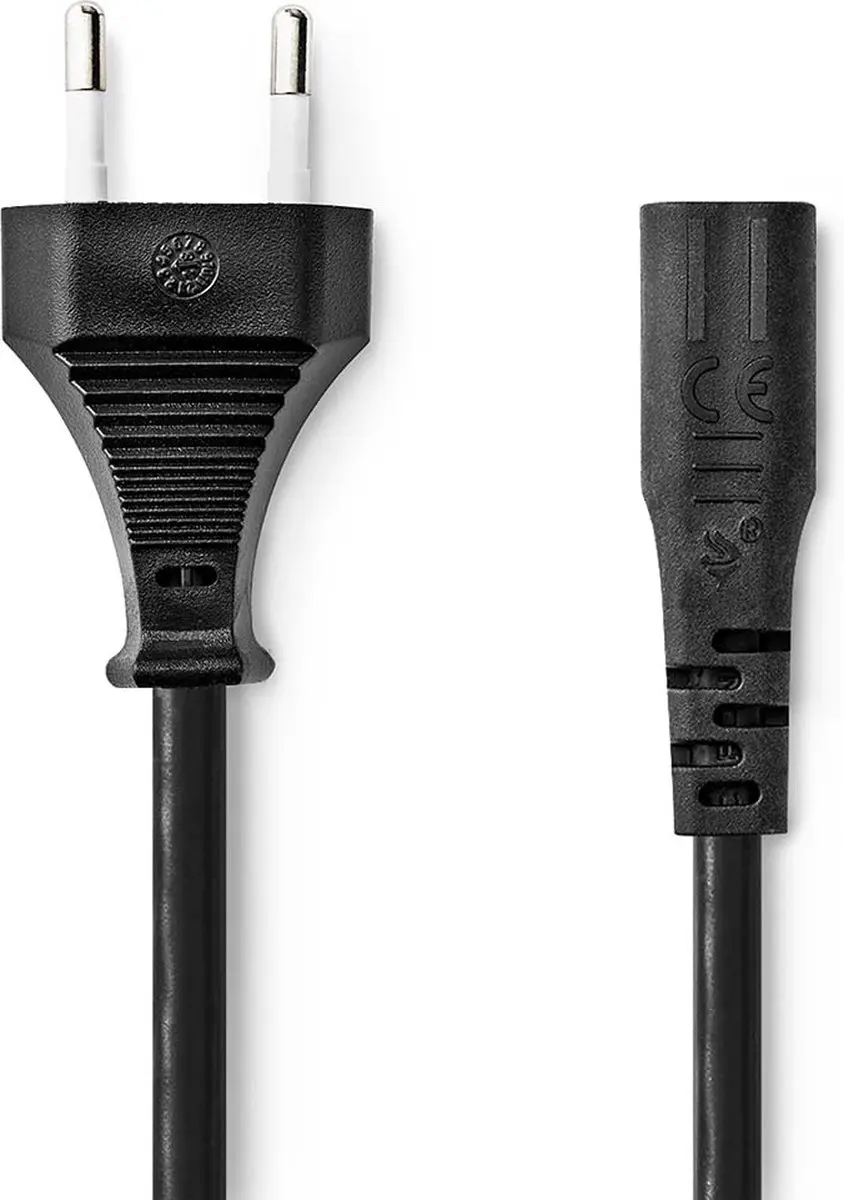 Nedis Stroomkabel CEGB11060BK20 - IEC-320-C1 - 2.00m - Zwart