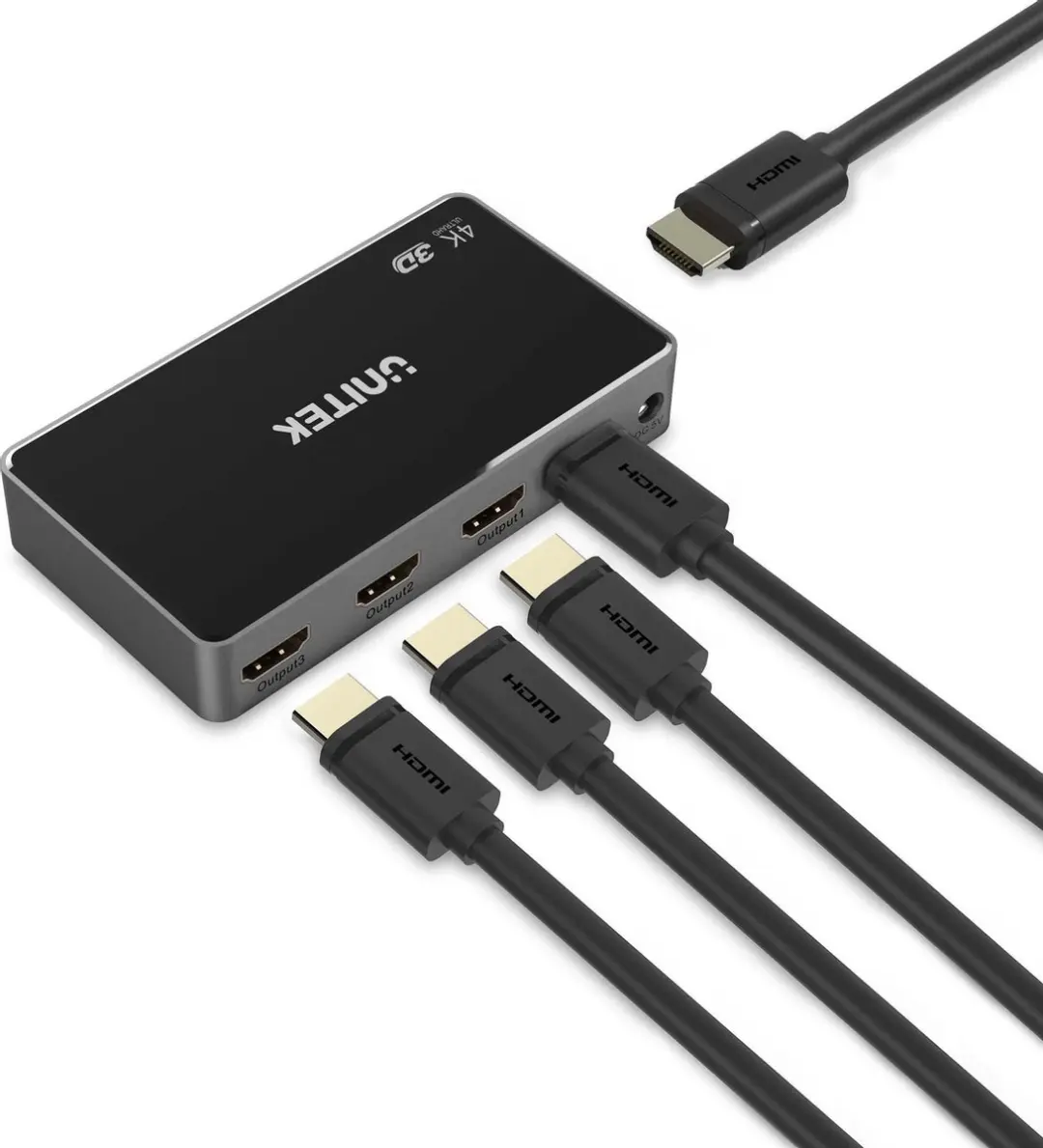 UNITEK V1109A HDMI Video Splitter 4x HDMI