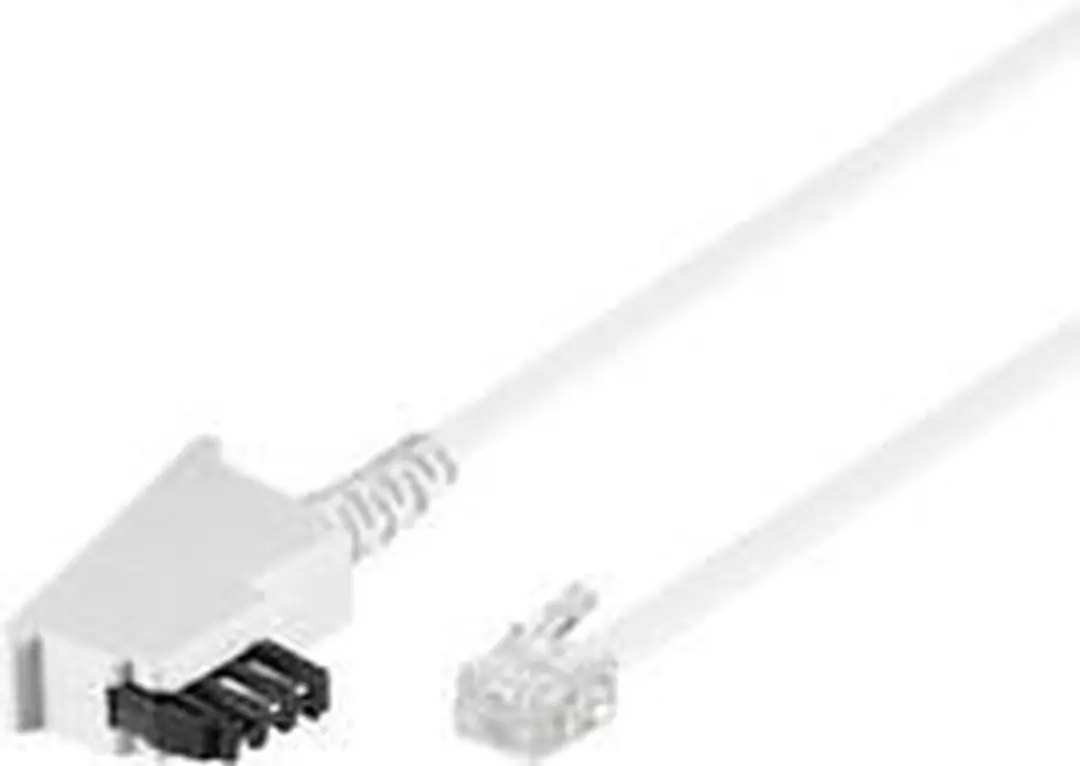 Goobay TAE-F Kabel Wit 3m - 10 Stuks
