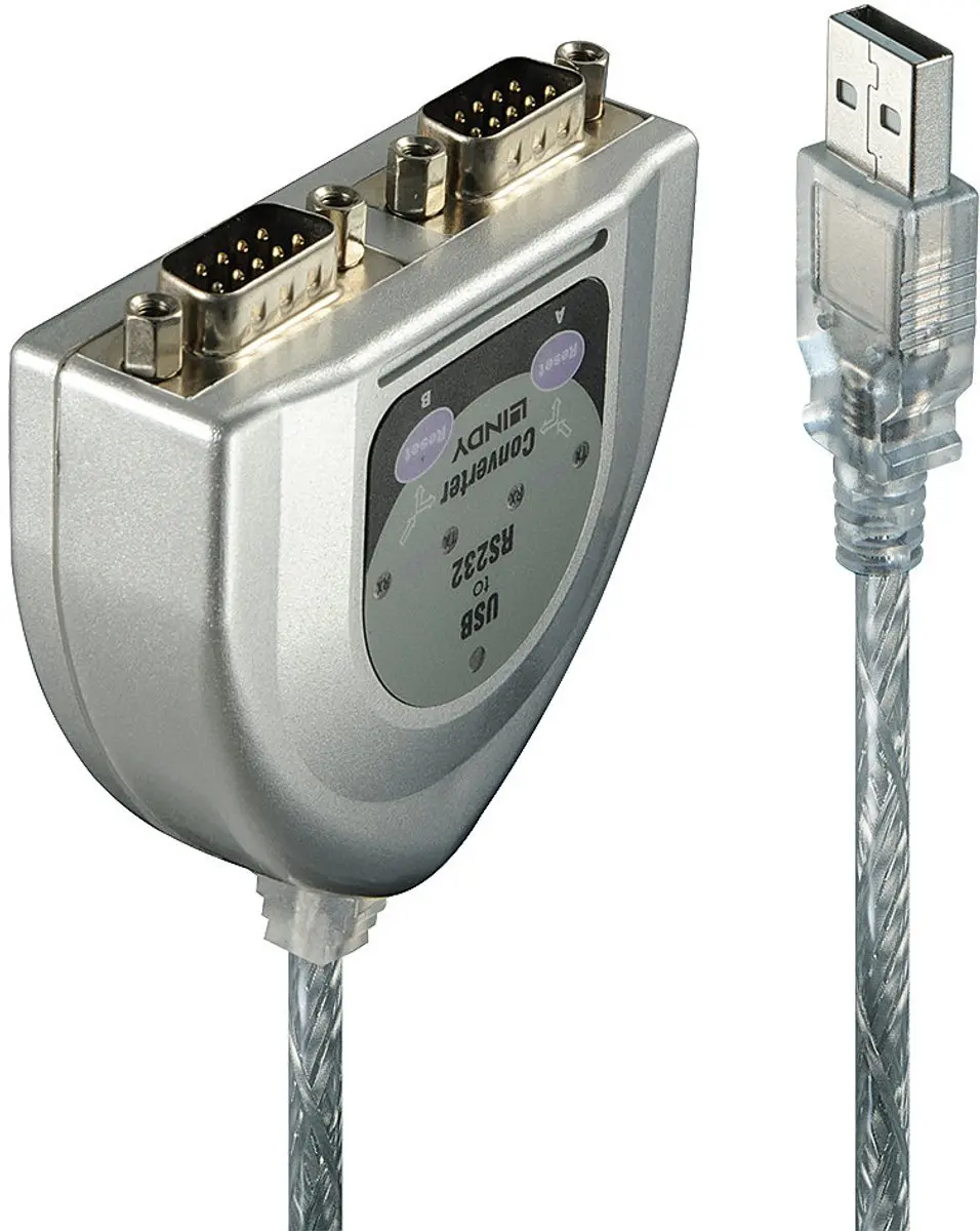 Lindy USB RS232 Converter 2 Poort