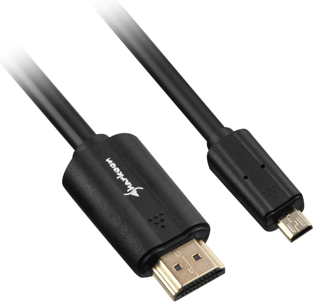 Sharkoon HDMI naar Micro HDMI 2.0 Kabel 1,5m