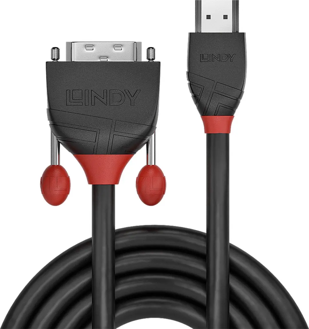 Lindy Black Line HDMI naar DVI-D Videokabel 2m - Zwart