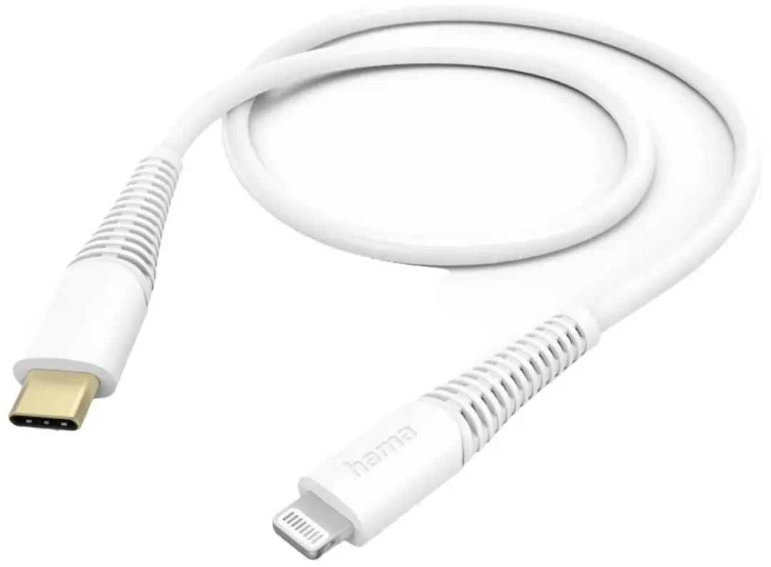 Hama USB-C naar Lightning Kabel 1,5m - Wit