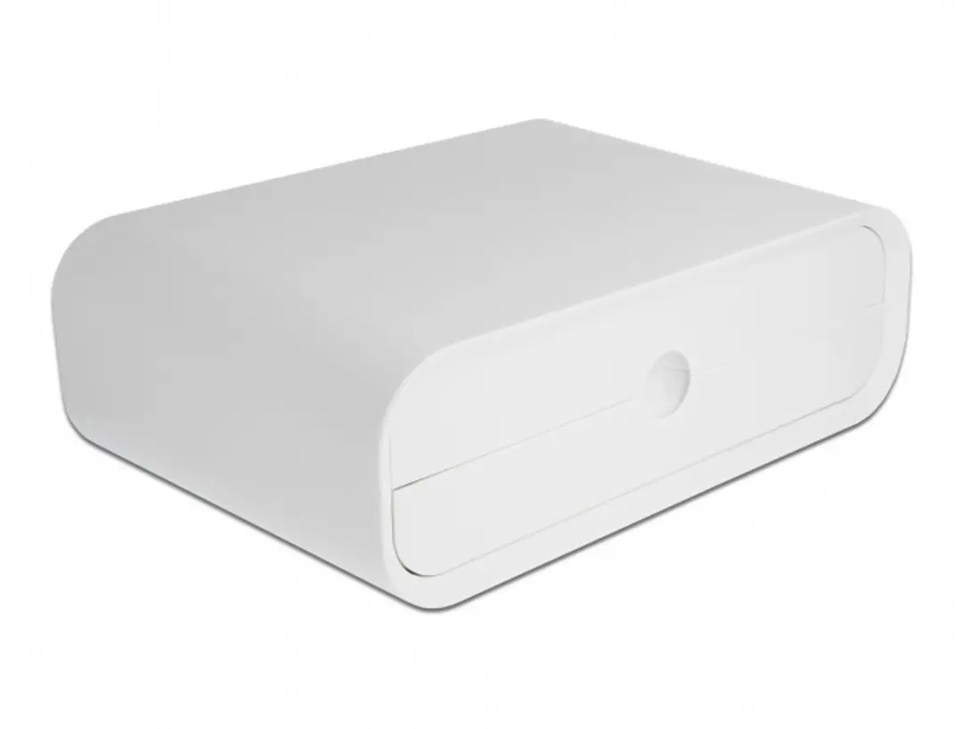 Delock 18325 Monitorstandaard - 2 Lades - M - Wit