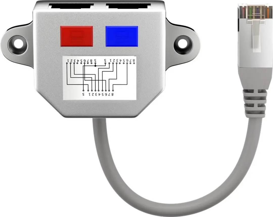Goobay M-Cab 7000905 Netwerkkabel RJ45 0.5m - Rood