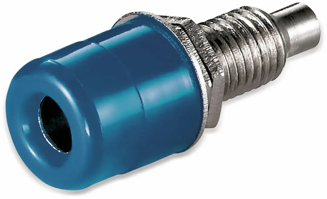 Goobay Blauwe Banana Contra Connector