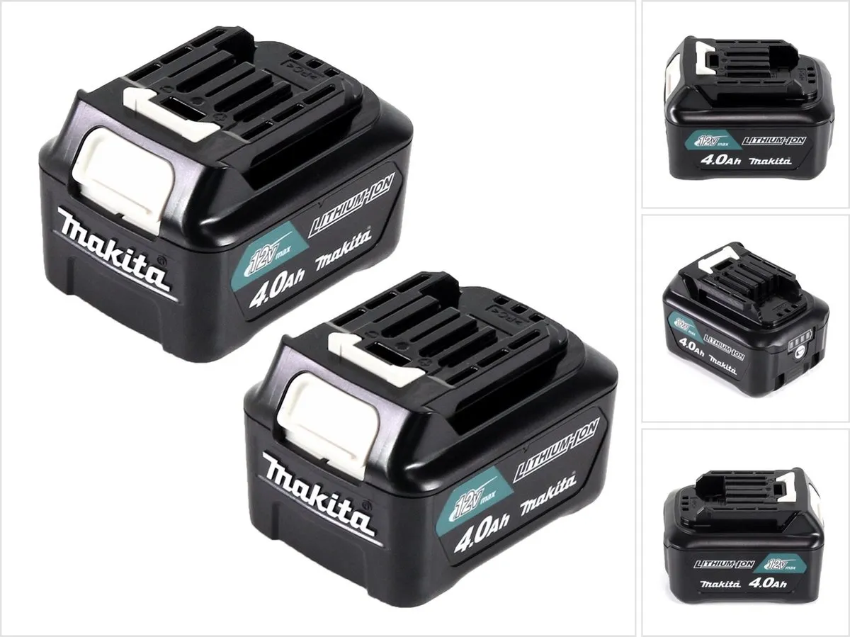 Makita BL1041B 12V Accu-set 2x 4,0Ah