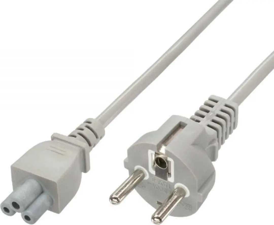 InLine Apparaatsnoer C5 - 3x0,75mm 1,8m - Grijs