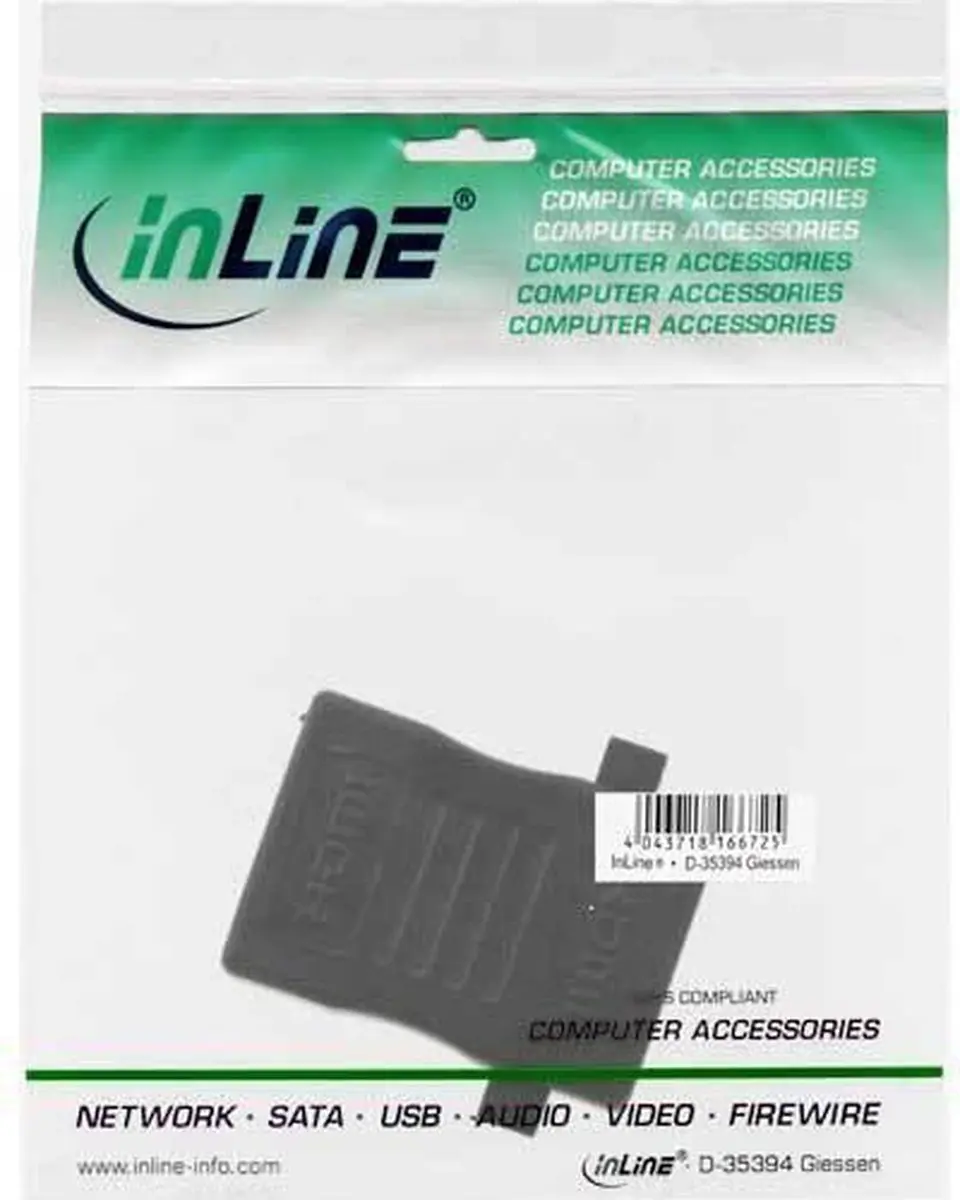 InLine HDMI Koppelstuk 1.4 4K30Hz - Zwart