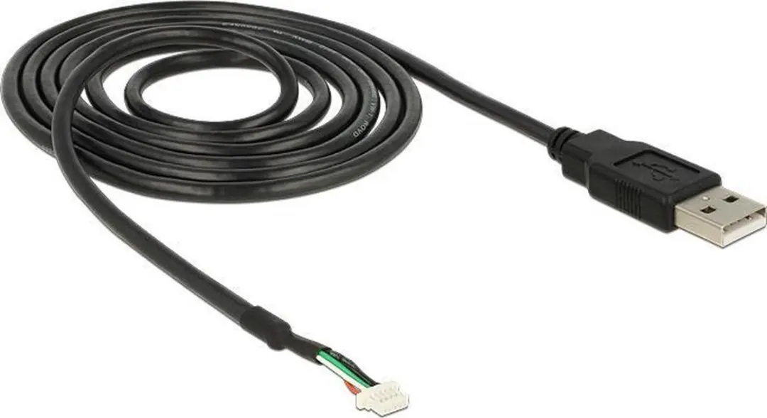 Delock USB 2.0 Kabel 5-pin Camera - 1.5m - Zwart
