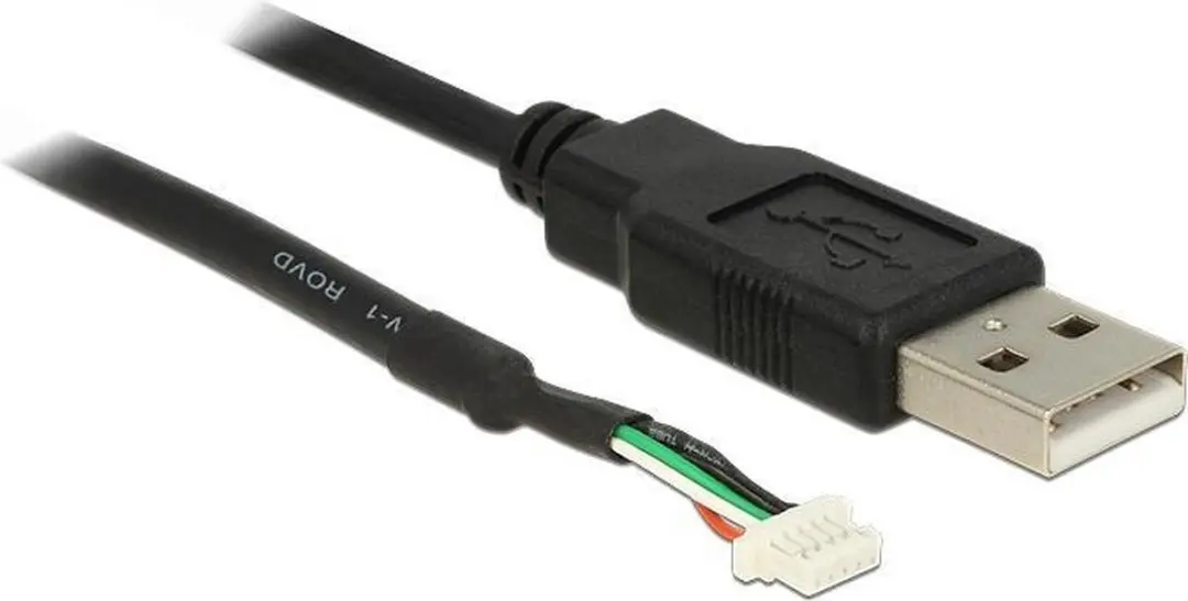 Delock USB 2.0 Kabel 5-pin Camera - 1.5m - Zwart