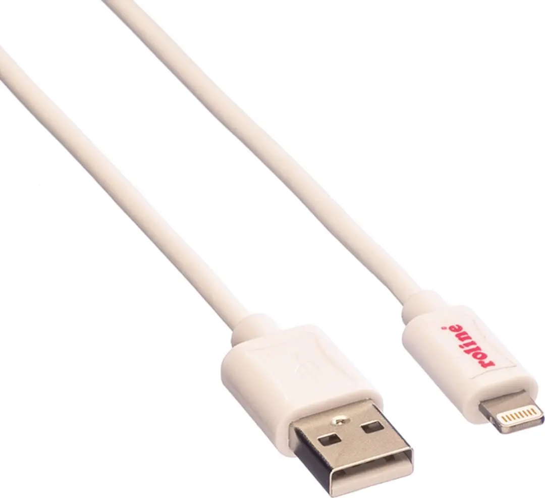 Roline 8pin naar USB 2.0 Kabel - 1,8m - Wit